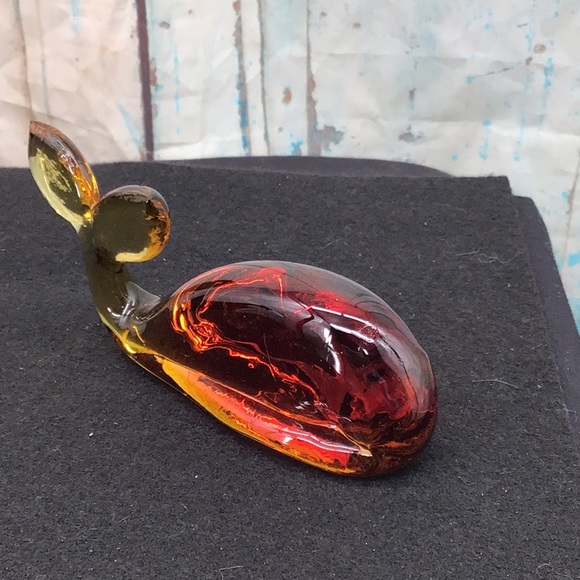 Whale Blown Glass Art - Picture 3 of 5